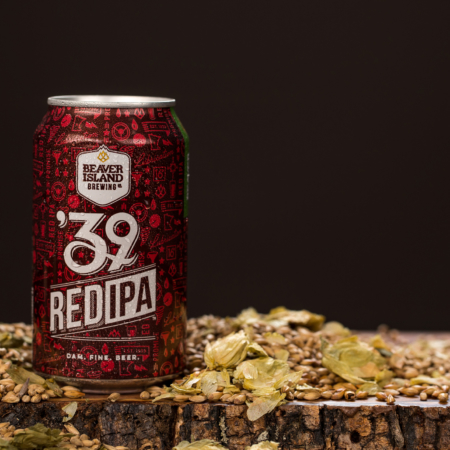 Beaver Island Brewing 39 Red hops + grains