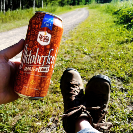 Beaver Island Brewing Oktoberfest hiking