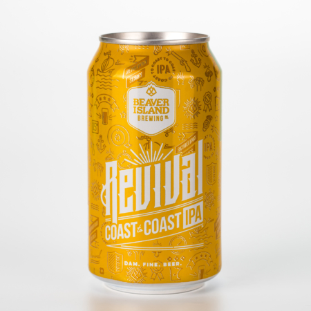 Beaver Island Brewing Revival can