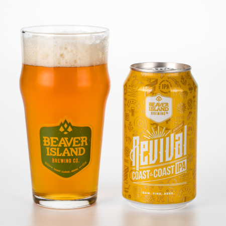 Beaver Island Brewing Revival glass