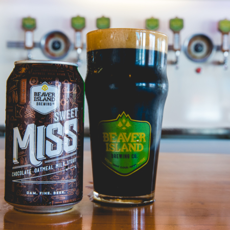 Beaver Island Brewing Sweet Miss glass taproom