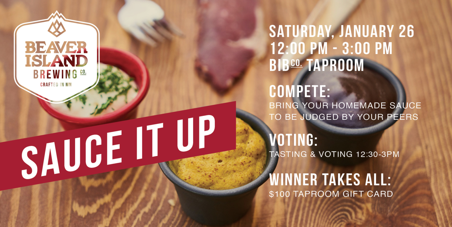 Sauce It Up Beaver Island Brewing Co.