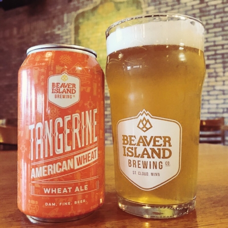 Beaver Island Brewing Tangerine Wheat taproom