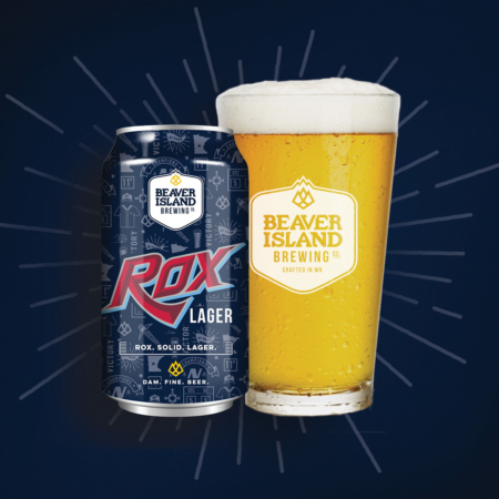 Beaver Island Brewing Rox Lager can