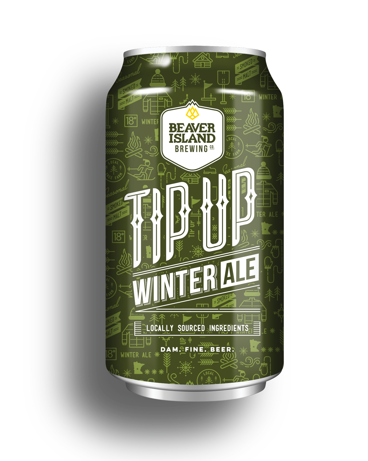 Beaver Island Brewing Tip Up Winter Ale Beaver Island Brewing Tip Up Winter Ale
