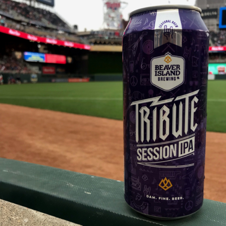 Beaver Island Brewing Tribute at Twins game